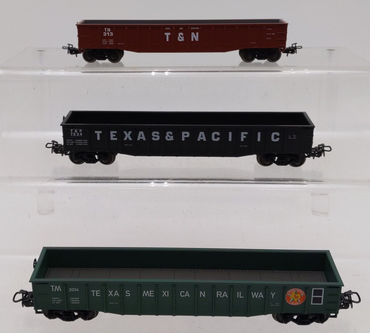 Marklin 4583 HO Scale Texas 3-Car Gondola Set LN/Box