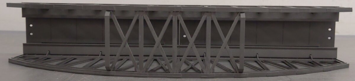 Marklin 74636 C Track 14-3/16 Track Arched Bridge EX/Box