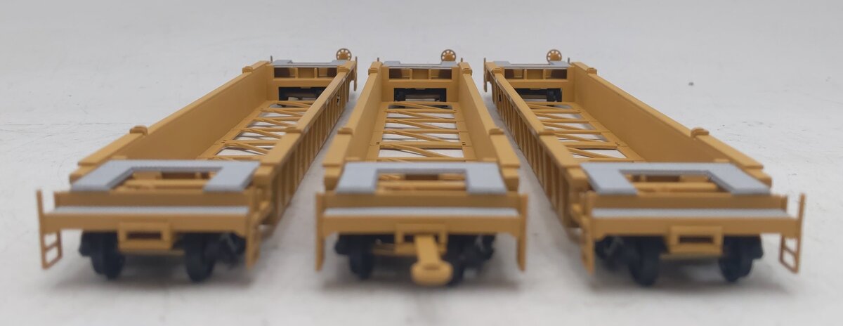 Walthers 932-3942 HO Scale TTX NSC 53' Well Cars #620630 (Set of 3) EX/Box