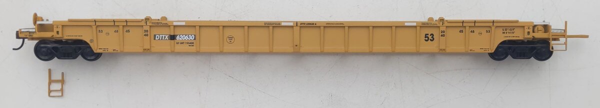 Walthers 932-3942 HO Scale TTX NSC 53' Well Cars #620630 (Set of 3) EX/Box