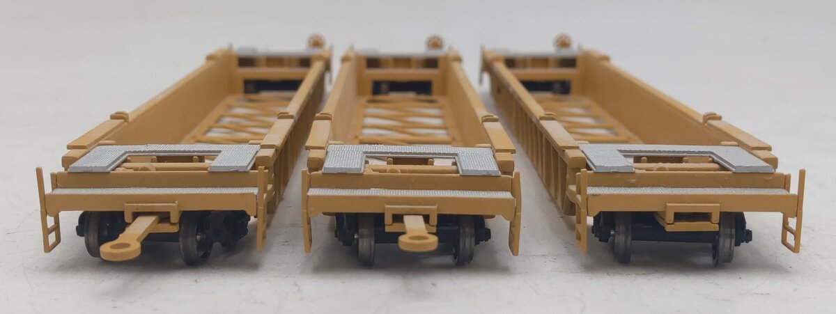 Walthers 932-3943 HO Scale TTX NSC 53' Well Car 3-Unit #620643 (Set of 3) LN/Box