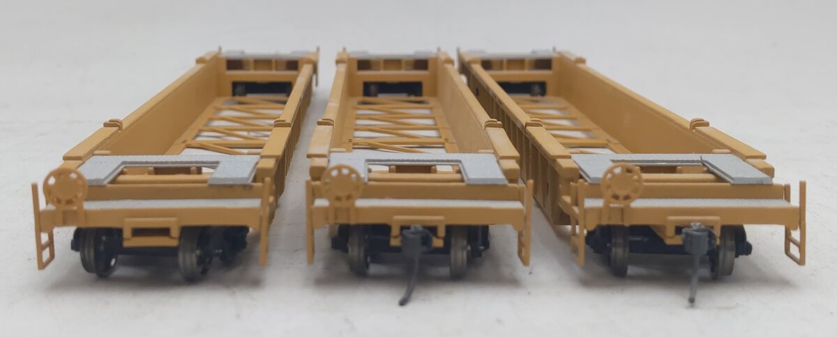 Walthers 932-3943 HO Scale TTX NSC 53' Well Car 3-Unit #620643 (Set of 3) LN/Box