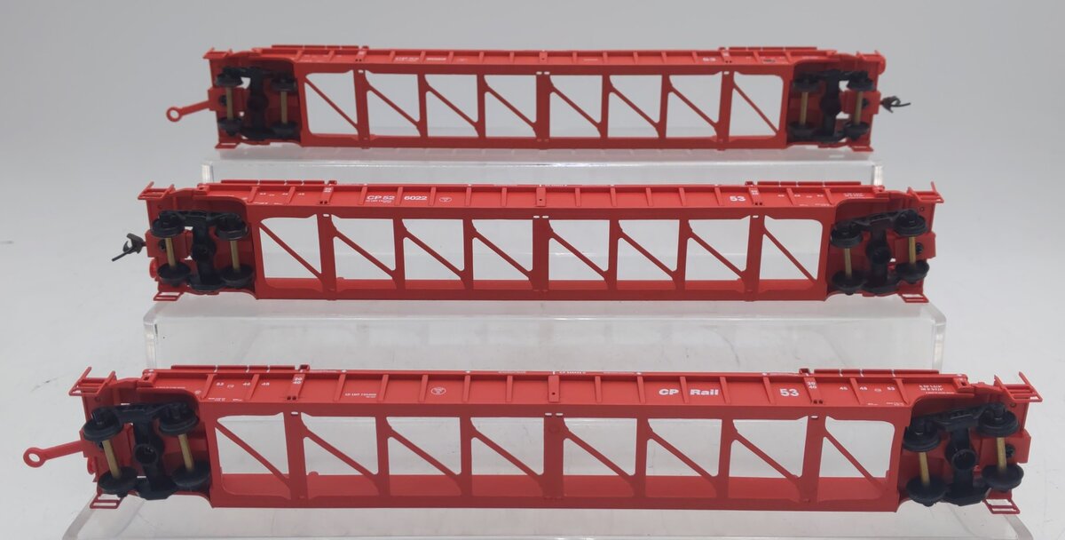 Walthers 932-3944 HO Canadian Pacific NSC 3-Unit 53' Well Car #526022 (Set of 3) LN/Box