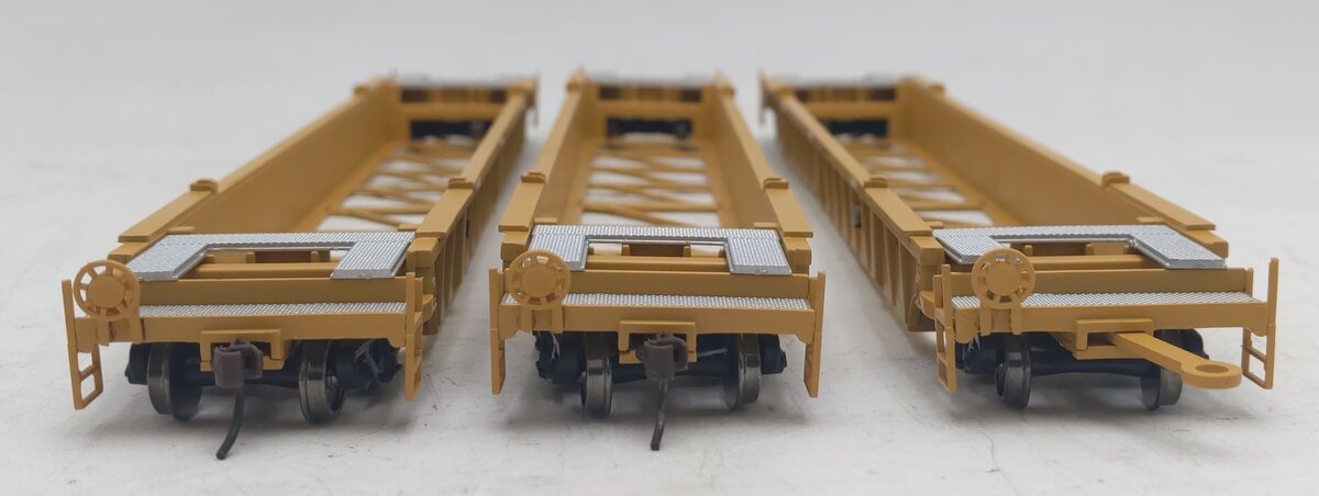 Walthers 932-3950 HO Scale TTX NSC 53' Well Cars #620646 (Set of 3) EX/Box