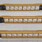 Walthers 932-3950 HO Scale TTX NSC 53' Well Cars #620646 (Set of 3) EX/Box