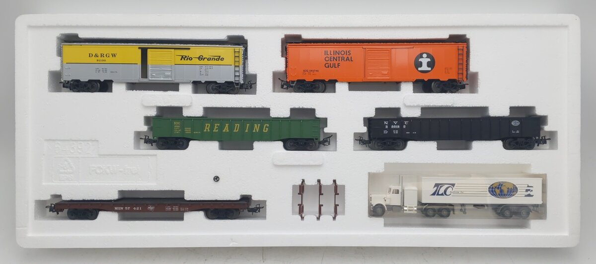 Marklin 4862 HO Scale 5-Car US Freight Car Set #1 EX/Box