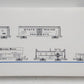 Marklin 4863 HO Scale U.S. Freight Car Set II LN/Box