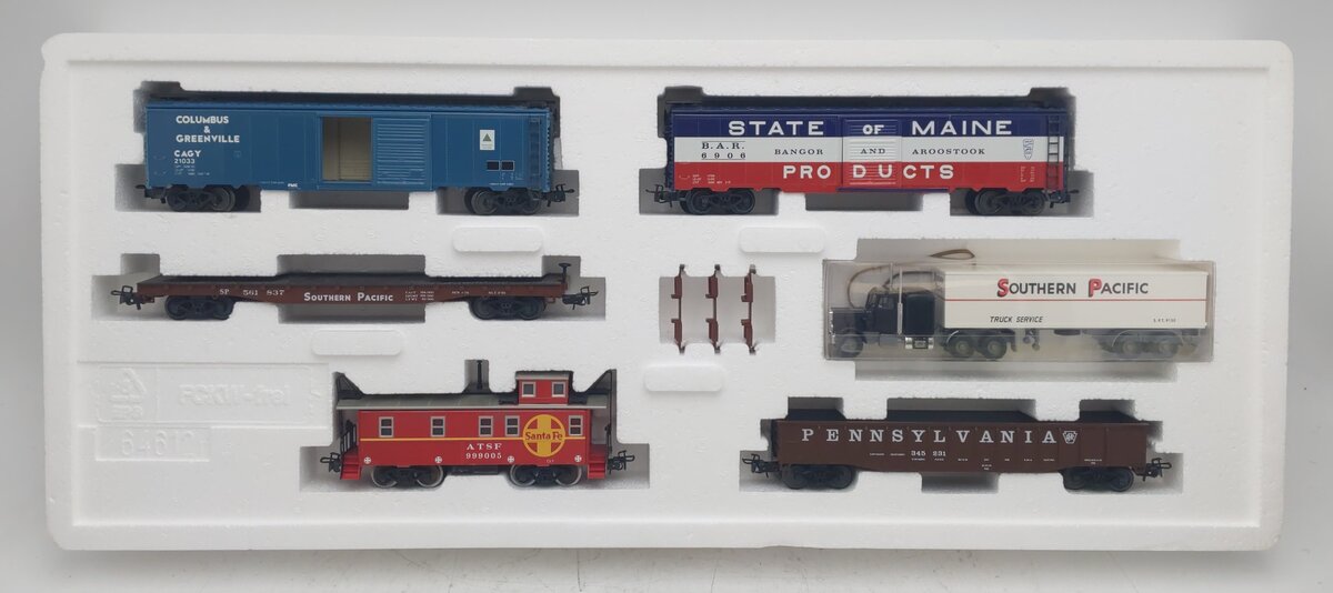 Marklin 4863 HO Scale U.S. Freight Car Set II LN/Box