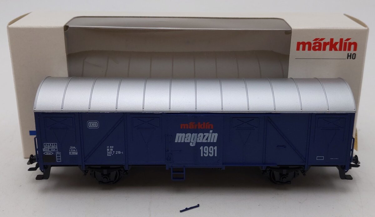 Marklin 84627 HO 1991 Magazin Boxcar EX/Box
