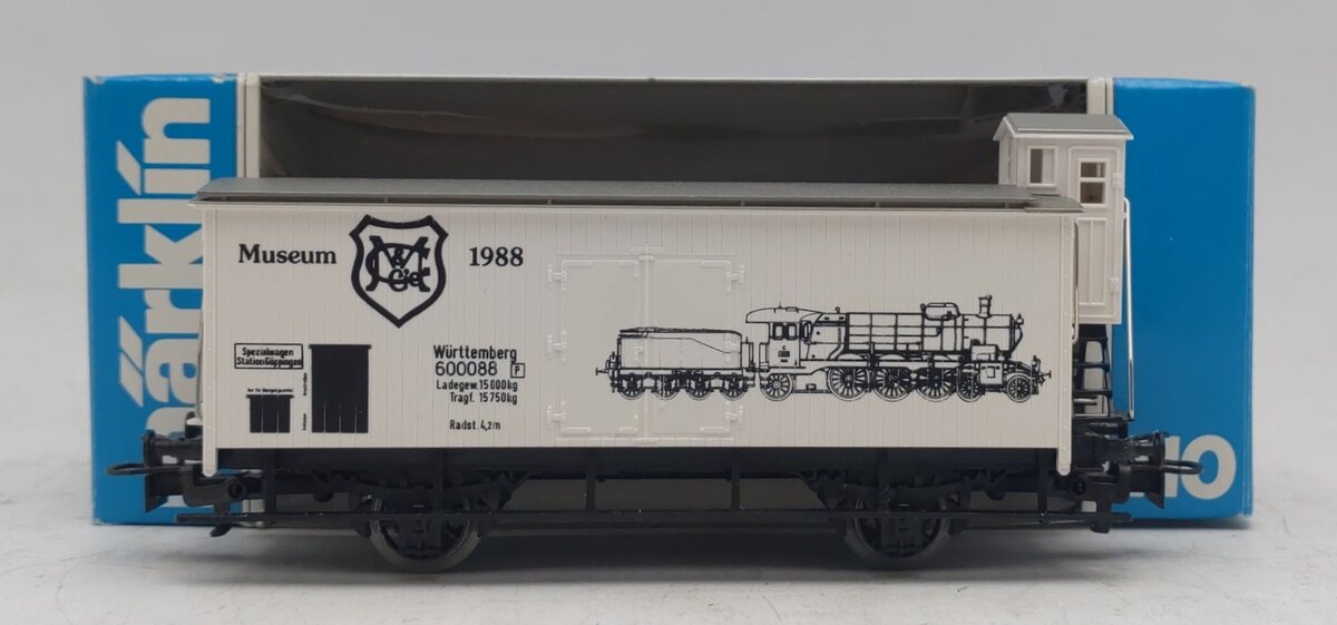 Marklin 1988 HO Scale Museum Car LN/Box