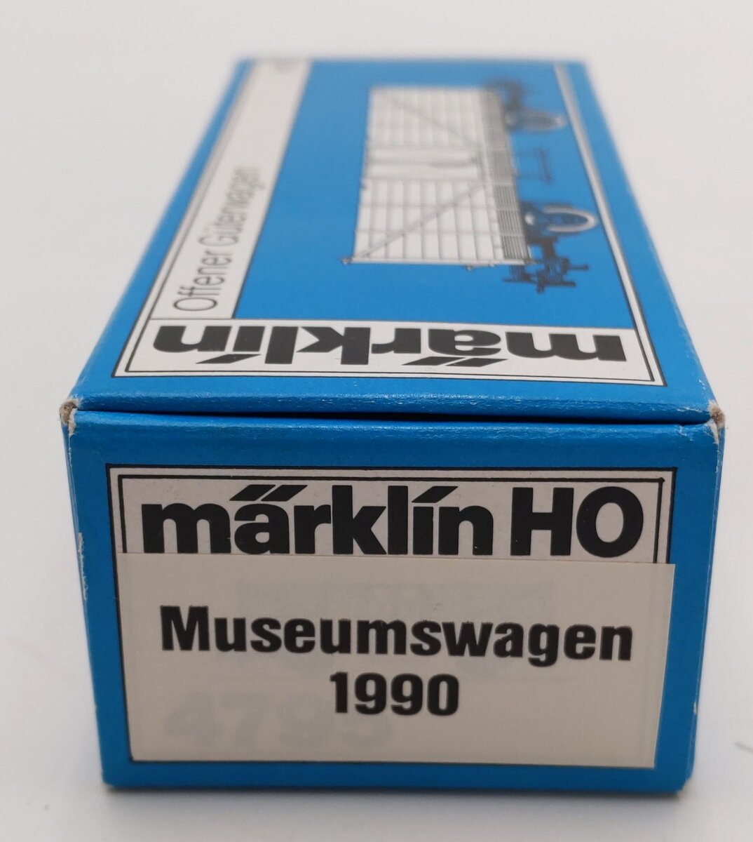 Marklin HO Scale 1990 Museumwagen Gondola Car #600090 LN/Box