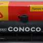 AMS AM31-480 G Scale Tank Car Conoco - Black #7 - Metal Wheels VG/Box