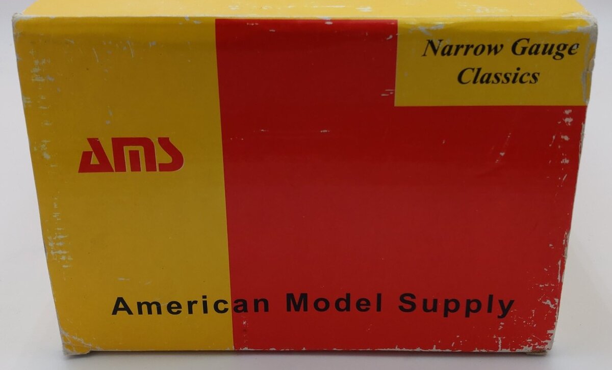 AMS AM31-480 G Scale Tank Car Conoco - Black #7 - Metal Wheels VG/Box