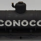 AMS AM31-480 G Scale Tank Car Conoco - Black #7 - Metal Wheels VG/Box