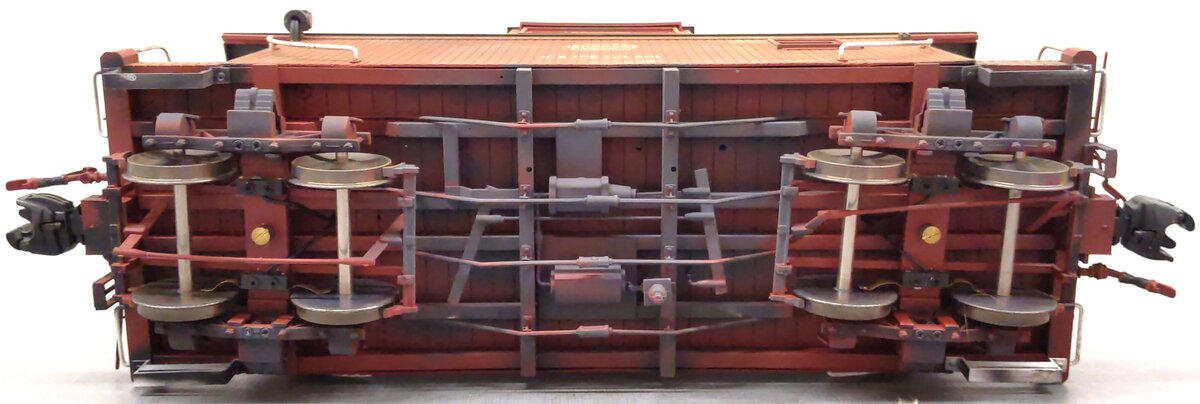 AMS AM33-011 1:20.3 Scale Custom Weathered D&RGW Moffet Logo Short Caboose/Box