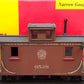 AMS AM33-011 1:20.3 Scale Custom Weathered D&RGW Moffet Logo Short Caboose/Box