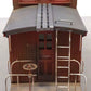 AMS AM33-011 1:20.3 Scale Custom Weathered D&RGW Moffet Logo Short Caboose/Box
