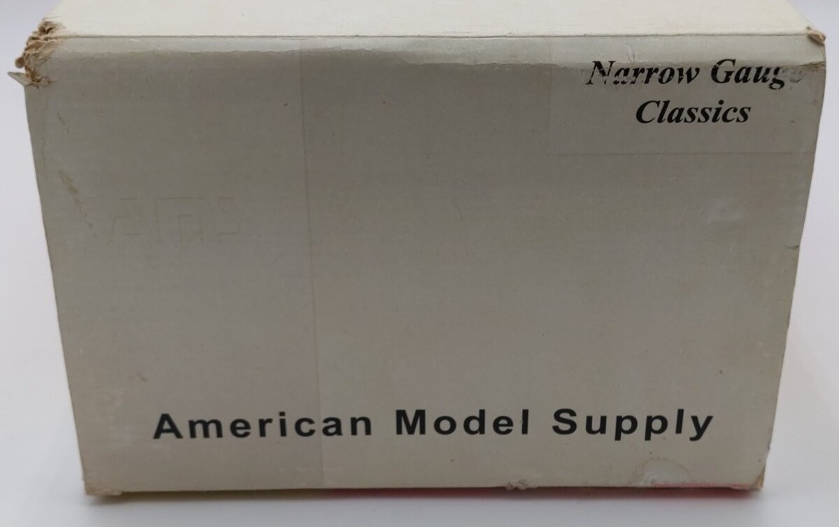 AMS AM31-501 G Scale D&RGW Refrigerator Car (Metal Wheels) EX/Box