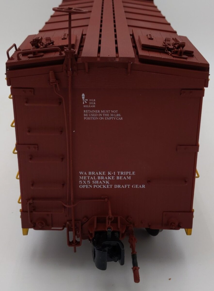 AMS AM31-501 G Scale D&RGW Refrigerator Car (Metal Wheels) EX/Box