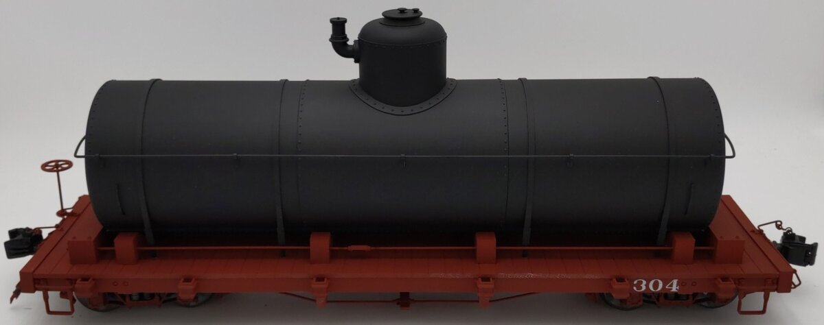 AMS AM31-460 G Scale Tank Car- N.C.N.G Narrow Gauge Undecorated Tank Car #304 VG/Box