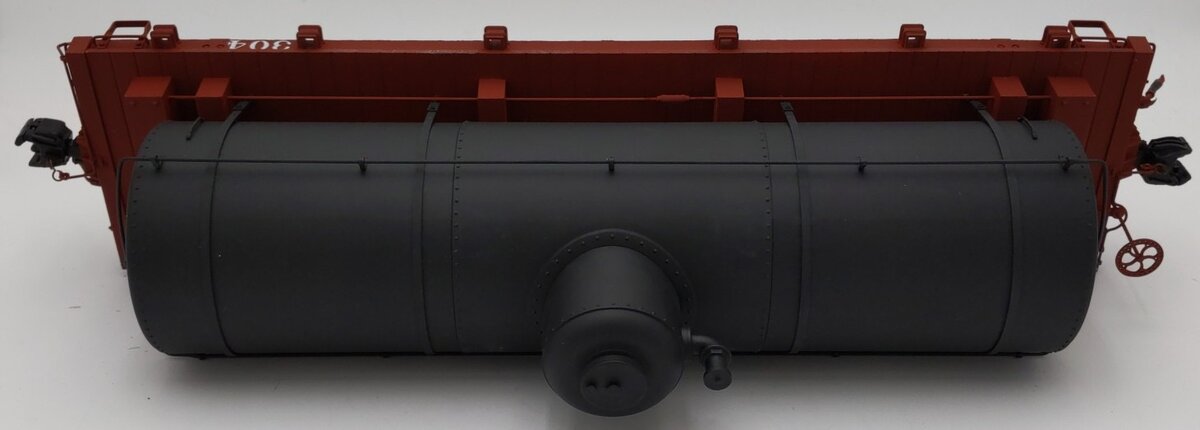 AMS AM31-460 G Scale Tank Car- N.C.N.G Narrow Gauge Undecorated Tank Car #304 VG/Box