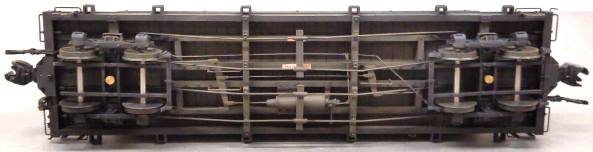 AMS AM31-480 G Scale Tank Car Conoco - Black #6 - Metal Wheels - Custom/Box