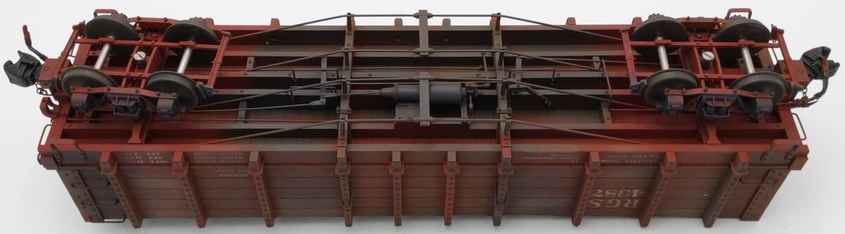 Accucraft AMS AM31-052 Rio Grande Southern Narrow Gauge Gondola #4387 VG/Box