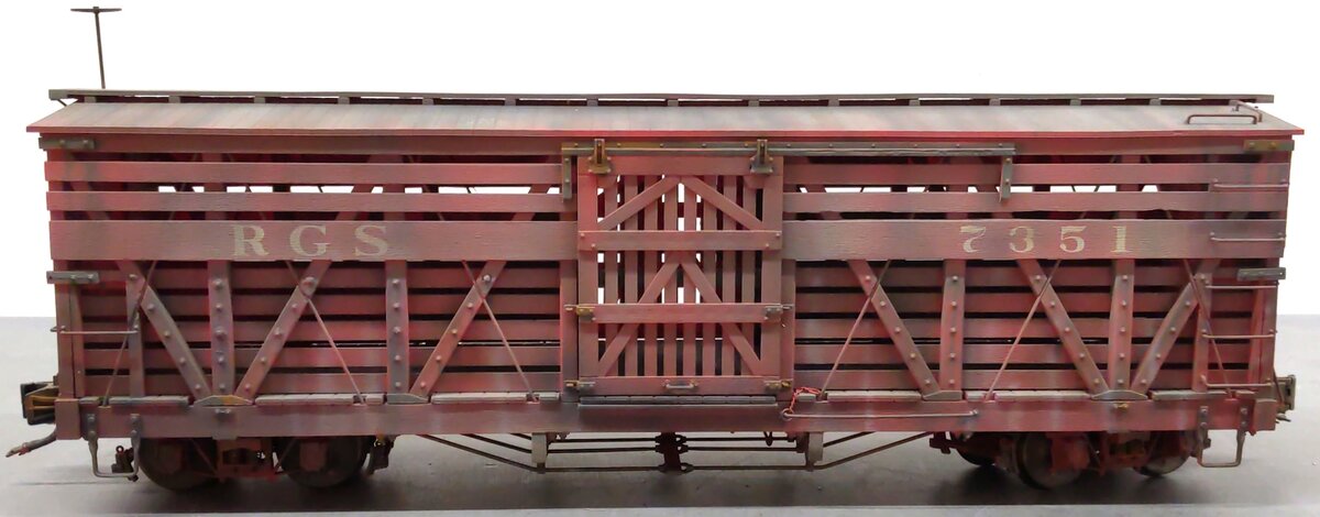 AMS AM31-280 1:20.3 Scale (NG) RGS Stock Car #7351 - Metal Wheels - Custom/Box
