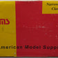AMS AM31-430 Shell Tank Car #A-08- Narrow Gauge (Metal Wheels) EX/Box