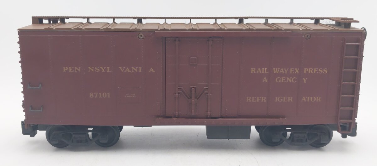 Lionel 8-87101 G Pennsylvania REA Reefer VG