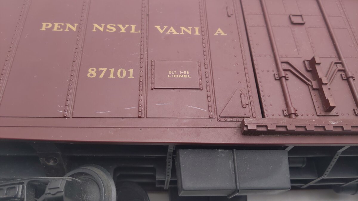Lionel 8-87101 G Pennsylvania REA Reefer VG