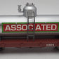 Bachmann 27148 On30 Associated Tank Car #1004 VG/Box