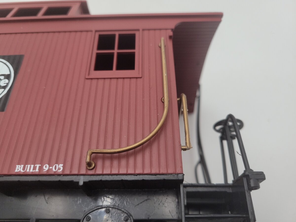 Bachmann 425 G Scale Atchison Topeka and Santa Fe Bobber Caboose VG