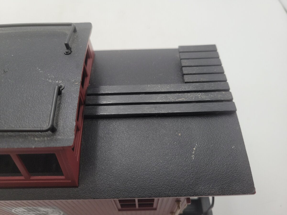 Bachmann 425 G Scale Atchison Topeka and Santa Fe Bobber Caboose VG
