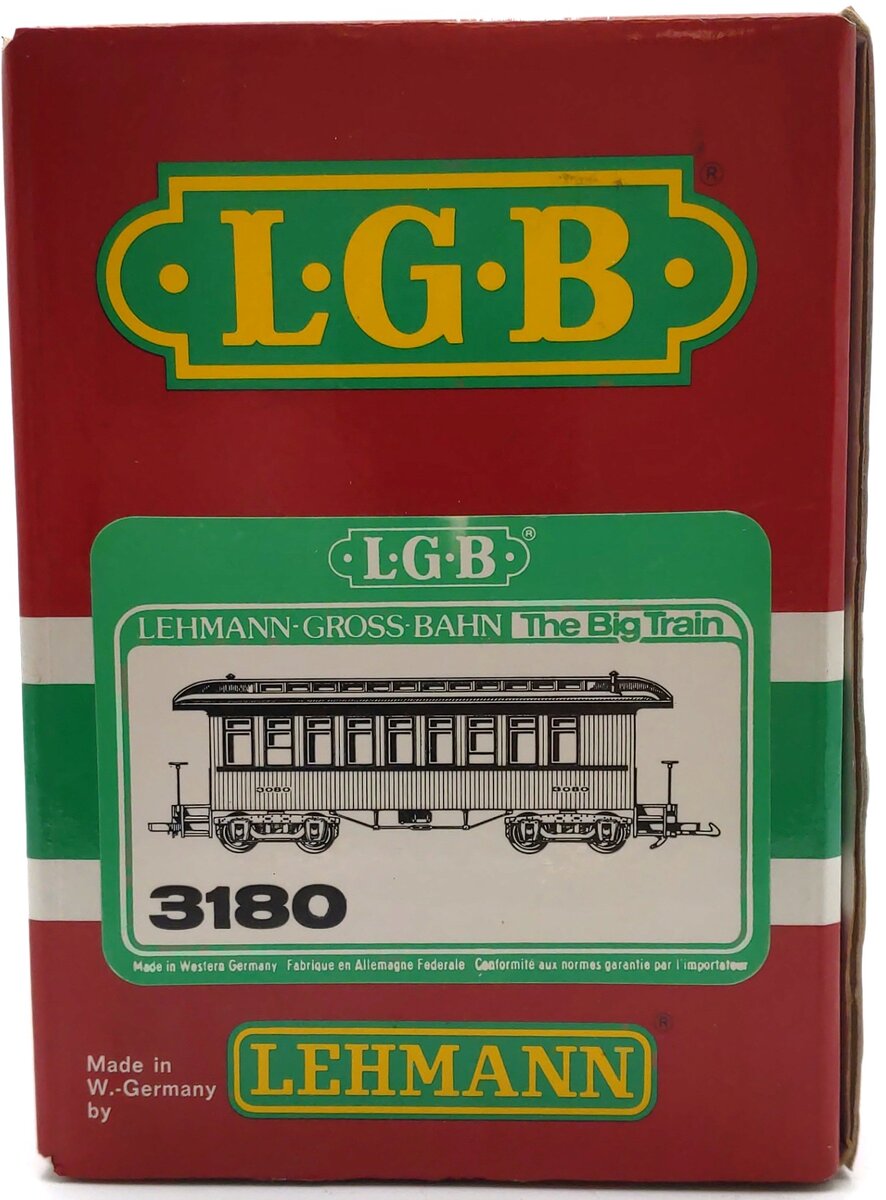 LGB 3180 G Scale Denver, South Park & Pacific Passenger Car LN/Box