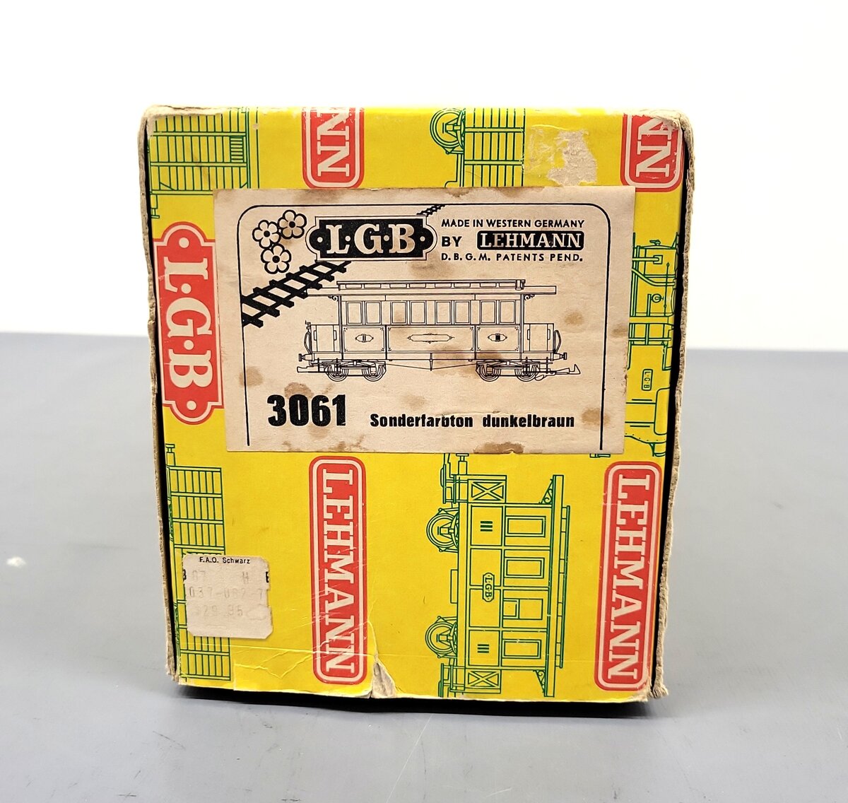 LGB 3061 G Scale Custom Mountain Railway Carriage Passenger Car EX/Box