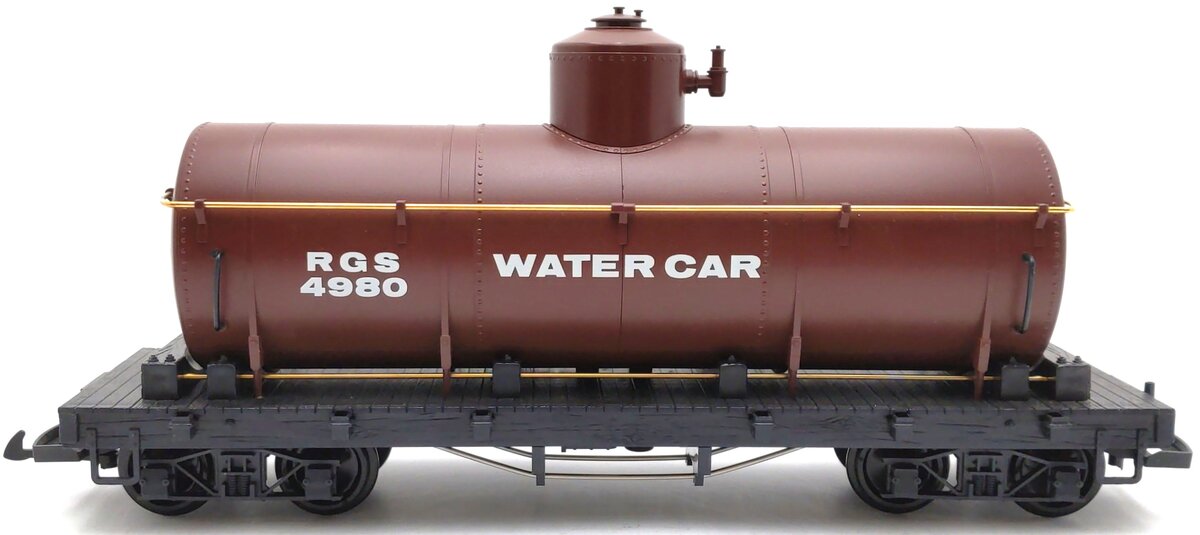 LGB 4080-Y03 RGS Single Dome Long Tank Car w/Plastic Wheels EX/Box
