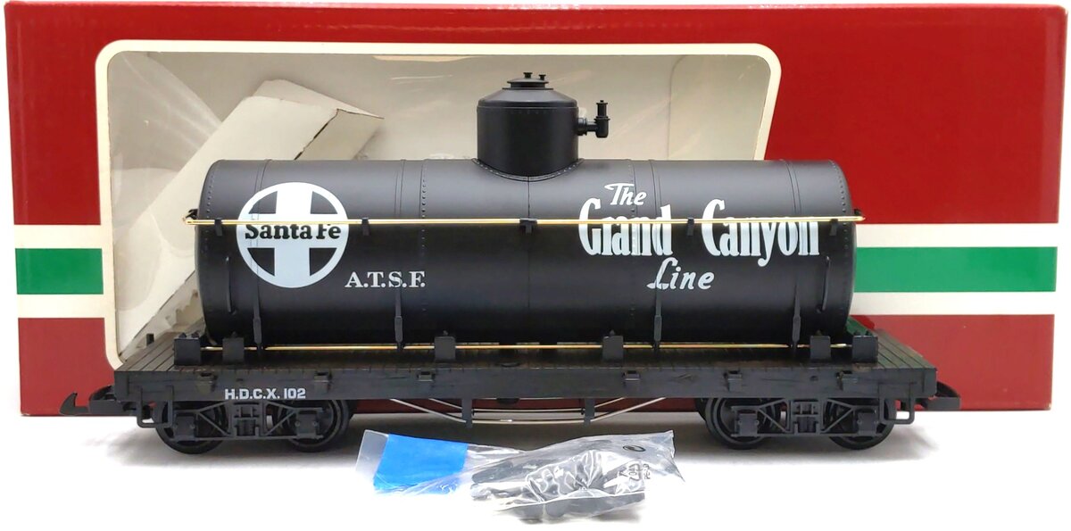 LGB 40803 Santa Fe Grand Canyon Line Oil Tank Car EX/Box