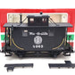 LGB 4065 G Scale Rio Grande Center Cupola Caboose (Black) EX/Box