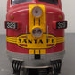 LGB 20570 G Scale Santa Fe EMD F7 Diesel Locomotive #329 VG/Box