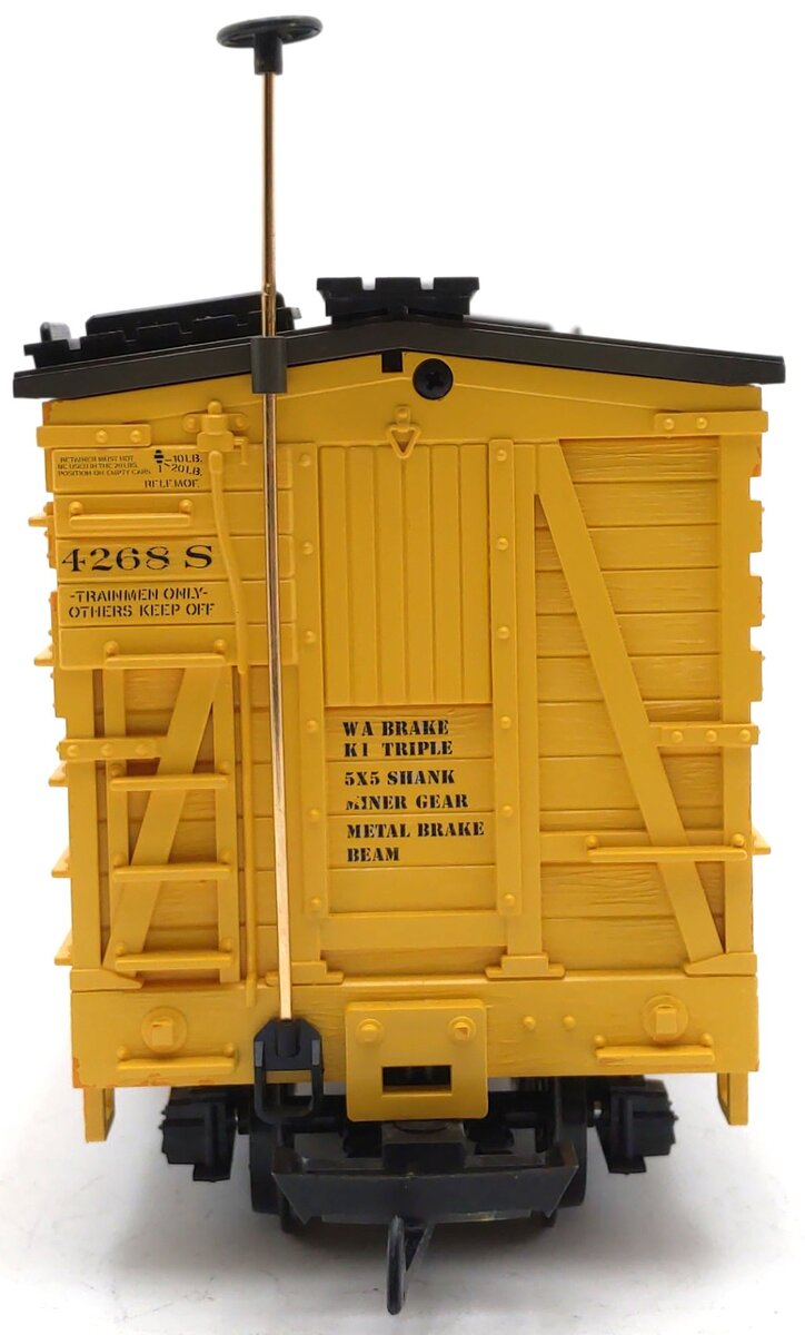 LGB 4268S Yellow Cattle Sounds Stock Car EX/Box