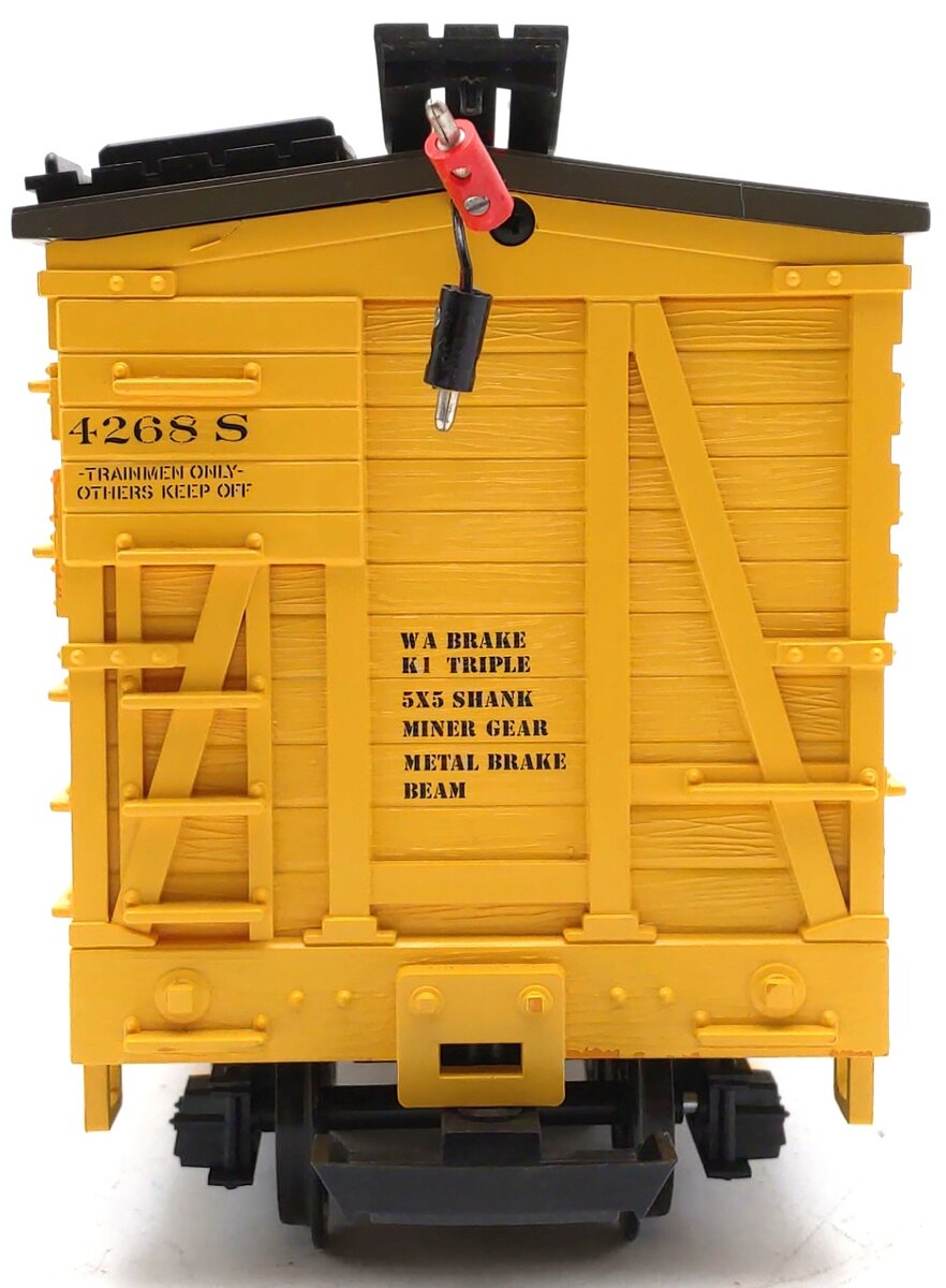 LGB 4268S Yellow Cattle Sounds Stock Car EX/Box