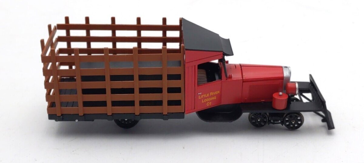 Bachmann 29163 On30 Scale Little River Logging Company Rail Truck with DCC LN/Box