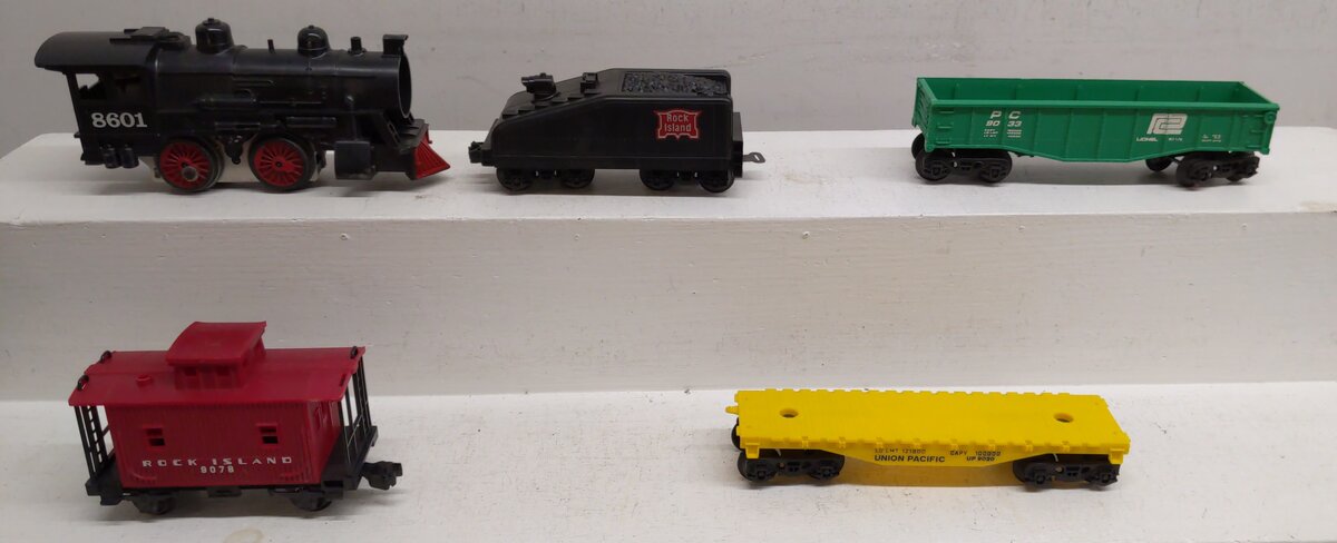 Lionel 6-1661 O Gauge Rock Island Line Set VG
