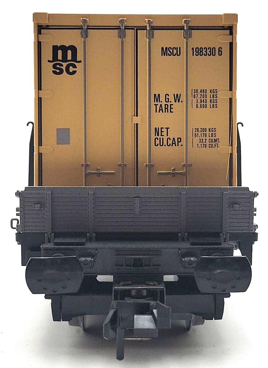 Marklin 1 Gauge Flat Car w/ 3 Container Load LN