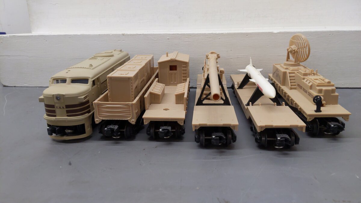 K-Line K-1125 Operation Desert Storm O Gauge Diesel Train Set EX/Box