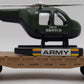 K-Line K6644 Desert Storm Flat Car w/ Army Helicopter VG/Box