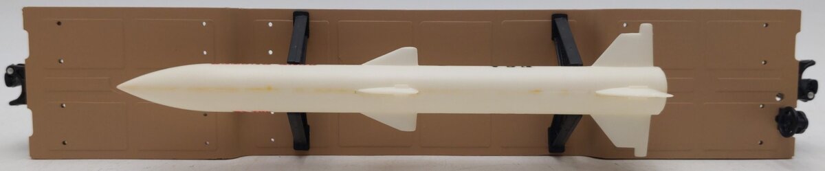 K-Line K6652 O Desert Storm US Army Missile Carrier Flatcar w/Missile EX/Box
