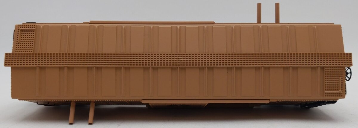 K-Line K641-8018 O Gauge Operation Iraqi Freedom Boxcar w/Machine Guns & Sound EX/Box