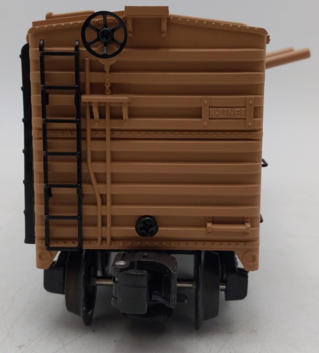 K-Line K641-8018 O Gauge Operation Iraqi Freedom Boxcar w/Machine Guns & Sound EX/Box